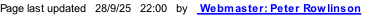 Page last updated   28/9/25   22:03   by    Webmaster: Peter Rowlinson