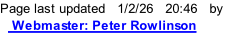 Page last updated   1/2/26   22:07   by    Webmaster: Peter Rowlinson