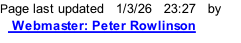 Page last updated   1/3/26   23:31   by    Webmaster: Peter Rowlinson